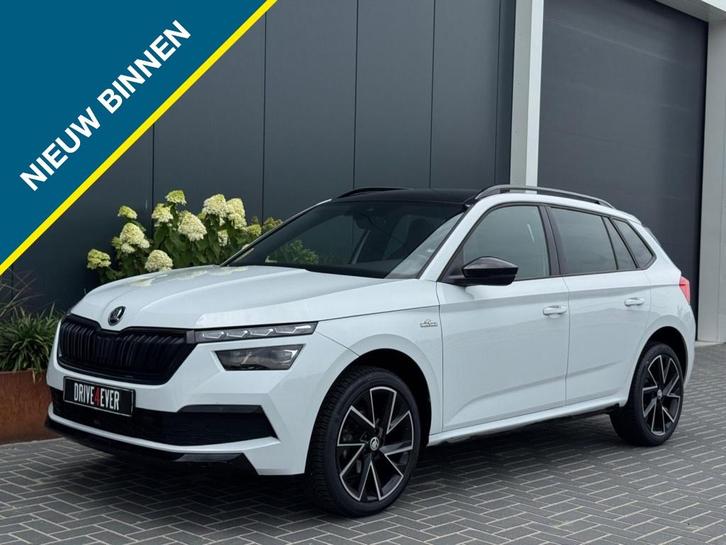 Skoda Kamiq 1.5 TSI MONTE CARLO 2022 PANO CARPLAY PDC GARANT, Auto's, Skoda, Bedrijf, Kamiq, ABS, Achteruitrijcamera, Airbags