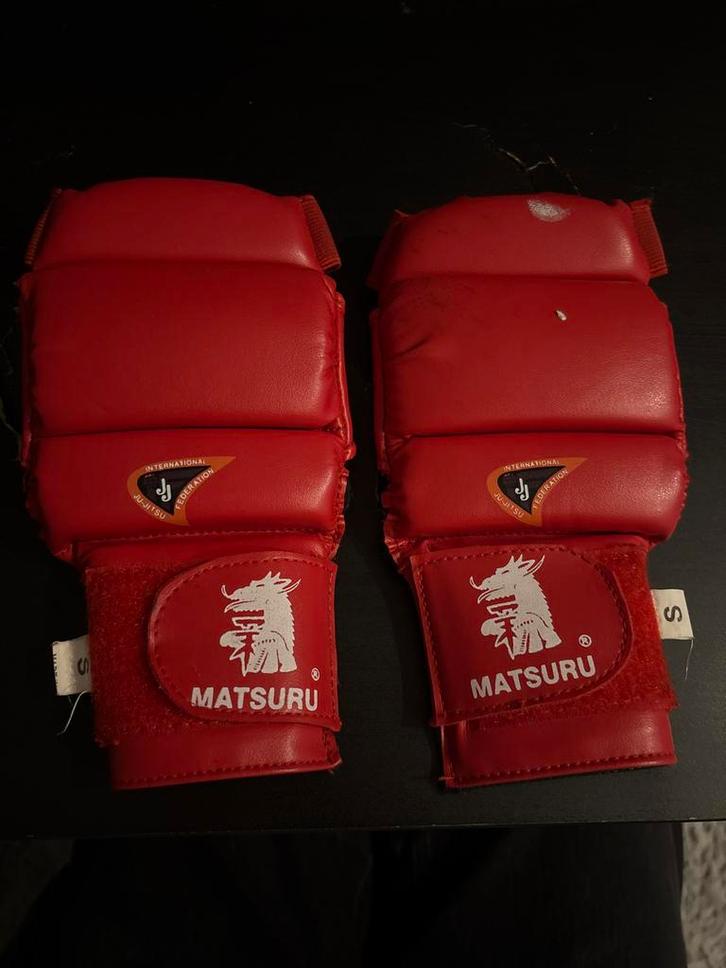 Bokshandschoenen Matsuru - Vechtsport, Sport en Fitness, Vechtsporten en Zelfverdediging, Gebruikt, Overige, Vechtsportbescherming