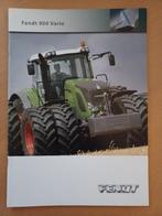 Folder Fendt 900 Vario, Ophalen of Verzenden, Gelezen, Tractor en Landbouw