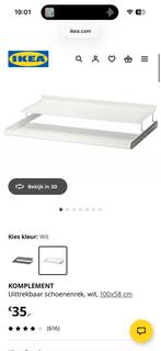 Ikea complement uitschuifbaar schoenenrek 4 stuks, Huis en Inrichting, Ophalen, Ikea, Ikea, Ikea