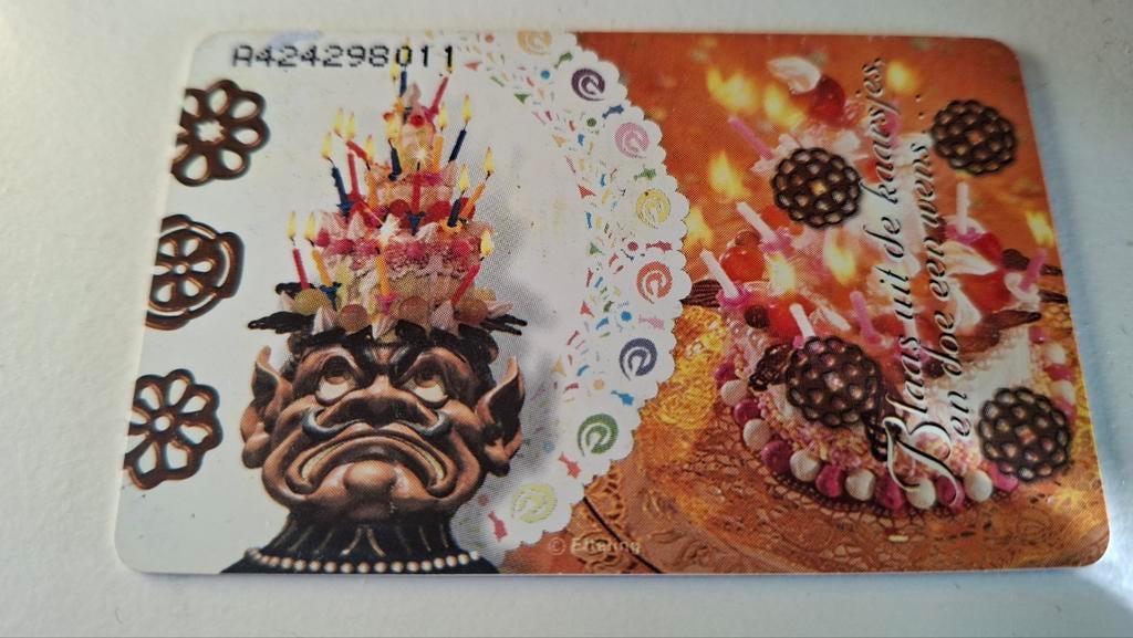 Efteling  telefoonkaart, Verzamelen, Efteling, Ophalen of Verzenden, Overige typen
