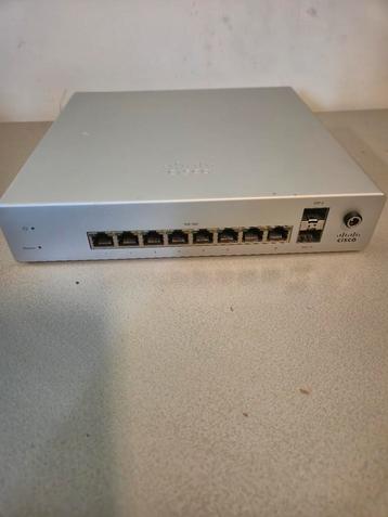 Cisco Meraki 8P audiofiele netwerkswitch beschikbaar voor biedingen