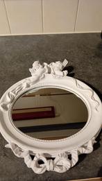 Riviera Maison Spiegel met Engeltjes - Lichte Beschadiging, Ophalen of Verzenden, Ovaal, Minder dan 50 cm, Minder dan 100 cm
