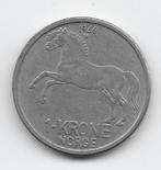 Noorwegen 1 krone 1966 KM# 409, Verzenden, Overige landen, Losse munt