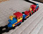 Lego Duplo Treinbaan met huisje en extra wagons, Ophalen of Verzenden, Gebruikt, Complete set, Duplo