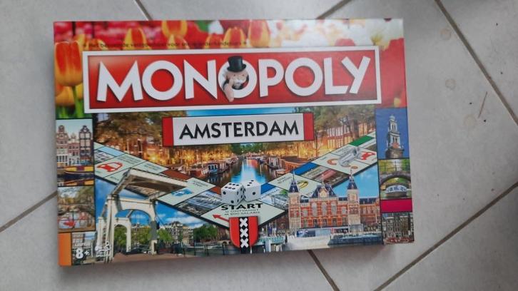 bordspel limited fraai Monopoly Amsterdam Monopolie 3e editi, Hobby en Vrije tijd, Gezelschapsspellen | Bordspellen, Zo goed als nieuw