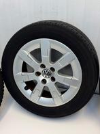 VW Polo V 6R bj.2010 velgen met banden 185/60R15 5x100, Gebruikt, 15 inch, Banden en Velgen, All Season