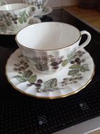 Royal Worcester Lavinia Theekopje-met-schotel 8x, Ophalen, Zo goed als nieuw, Overige stijlen, Kop(pen) en/of Schotel(s)