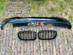 BMW E90, E91 M-Pakket diffuser hoogglans zwart + set nieren, Ophalen, Gebruikt, Voor, Bumper