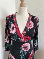 King Louie maat L lieve bloemetjes cross jurk 2905, Kleding | Dames, Jurken, Maat 42/44 (L), Ophalen of Verzenden, Zo goed als nieuw