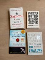 Boekenpakket: Sapiens, Imperfection, etc., Boeken, Ophalen, Gelezen