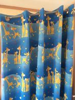 Gordijnen verduisterend met grirafjes, Kinderen en Baby's, Kinderkamer | Inrichting en Decoratie, Ophalen of Verzenden, Gebruikt