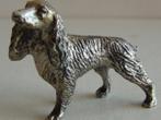 Miniatuur zilver EO33 hond zilveren miniaturen, Zilver, Verzenden