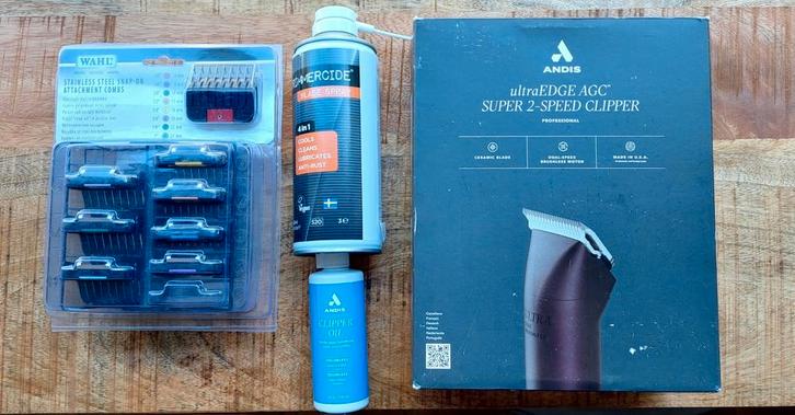 Andis ultraEDGE Hondentondeuze incl. Andis scheerkop 3 3/4, Dieren en Toebehoren, Honden-accessoires, Zo goed als nieuw, Ophalen