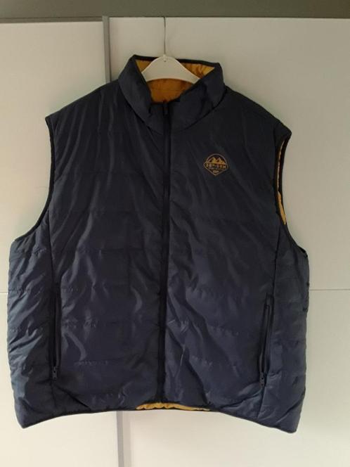 Atlas For Men Blauw/Gele Dubbelzijdige Bodywarmer Maat 4XL, Kleding | Heren, Grote Maten, Nieuw, Overige typen, Blauw, Verzenden
