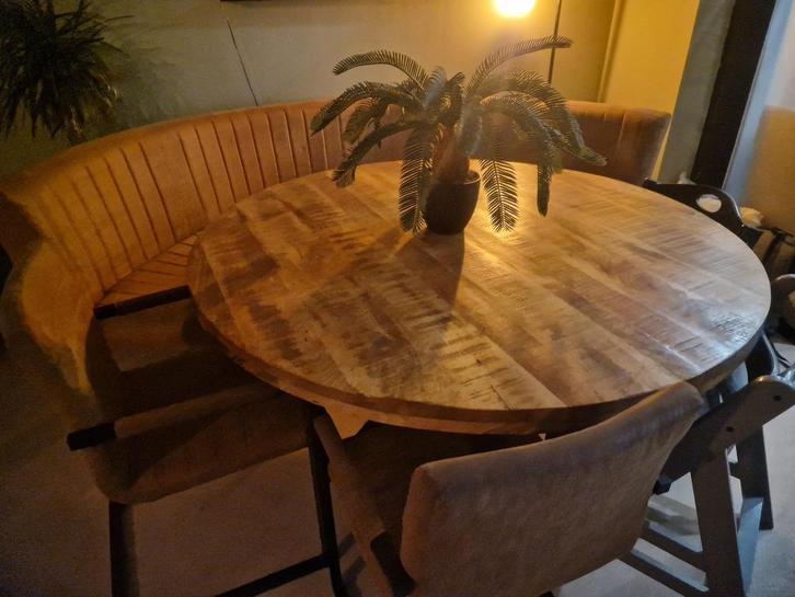 Eetkamerset, Huis en Inrichting, Complete eetkamers, Zo goed als nieuw, Minder dan 4 stoelen, Ophalen