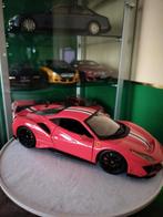 Ferrari 488 Pista Modelauto - Zo Goed Als Nieuw!, Ophalen of Verzenden, Zo goed als nieuw, Auto, Maisto