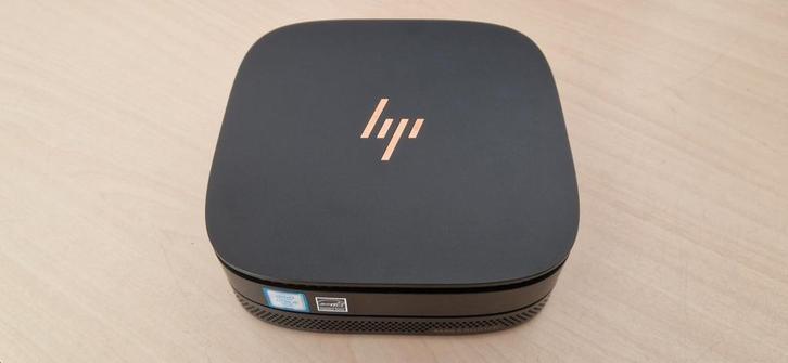 HP Slice mini PC Windows 11 met Woofer, Computers en Software, Desktop Pc's, Zo goed als nieuw, 3 tot 4 Ghz, SSD, 8 GB, Ophalen of Verzenden