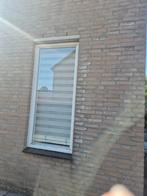 Duo rolgordijnen grijs wit - Veneta, Huis en Inrichting, Stoffering | Gordijnen en Lamellen, Ophalen of Verzenden, Zo goed als nieuw