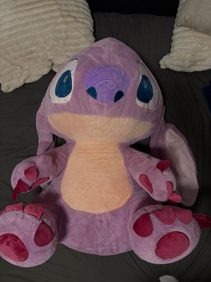 XXL Stitch Knuffel - Roze/Paars, Kinderen en Baby's, Speelgoed | Knuffels en Pluche, Nieuw, Overige typen, Ophalen of Verzenden