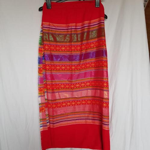 overgooier rok, Kleding | Dames, Rokken, Nieuw, Maat 46/48 (XL) of groter, Rood, Onder de knie, Ophalen of Verzenden