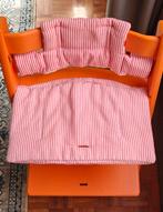 trip trap  kussens rood/wit, Kinderen en Baby's, Kinderstoelen, Ophalen of Verzenden, Gebruikt, Meegroeistoel, Aanschuifbaar