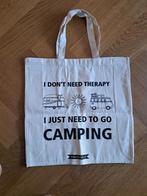 Canvas tas - Camping kampeer liefhebber, Ophalen of Verzenden, Nieuw