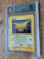 #15 First Edition Zapdos Holo R 1999 Fossil 8 Beckett, Ophalen of Verzenden, Zo goed als nieuw, Losse kaart