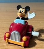 Mini Mickey Mouse in auto (zie foto’s) kan echt rijden, Verzamelen, Disney, Mickey Mouse, Ophalen of Verzenden, Zo goed als nieuw