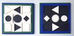 Victor Vasarely- CARIBE POSITIF & NEGATIF" -Houten Reliëf, Ophalen of Verzenden