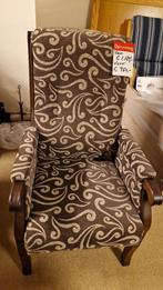 klassieke fauteuil  hoog model, Nieuw, 75 tot 100 cm, Minder dan 75 cm, Hout