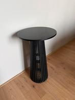 Kwantum Latera Bijzettafel Zwart, Minder dan 55 cm, Rond, Zo goed als nieuw, Kwantum Latera