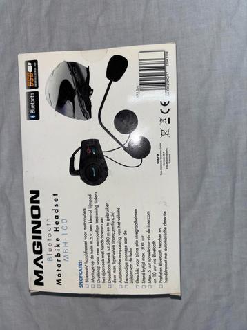Maginon MBH-100 Bluetooth Headset voor Helm beschikbaar voor biedingen