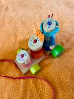 Haba trekkarretje met poppentjes, Kinderen en Baby's, Speelgoed | Houten speelgoed, Ophalen of Verzenden, Zo goed als nieuw