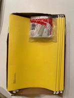 25 folio hangmappen geel, Diversen, Schrijfwaren, Niet bekend, Niet bekend, Nieuw, Ophalen of Verzenden