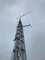 Kantelbaare inschuifbare mast, Telecommunicatie, Antennes en Masten, Ophalen, Zo goed als nieuw, Mast