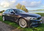 Schitterende 520i 2017 Dealer onderh. leer 18 inch, sch.dak, 1998 cc, Achterwielaandrijving, 74 €/maand, Zwart