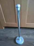 Toiletrolhouder, kunststof zilverkleurig, Ophalen, Gebruikt, Grijs, Overige typen