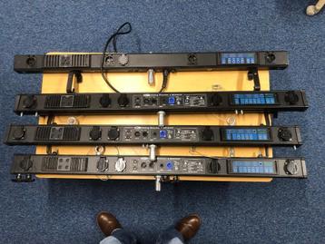 Showtec dmx bar Sliding Schuko soundbar 4 en 2 prof spots beschikbaar voor biedingen