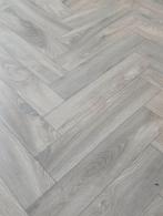 Coupon vinyl 420x165 visgraat, Bruin, Nieuw, Ophalen of Verzenden, Minder dan 10 m²