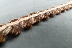 Vintage fournituren sierband lusjes bruintinten 2 cm (KV3), Ophalen of Verzenden, Nieuw, Lint, Band of Elastiek