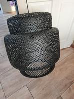 Hanglamp van rotan, Huis en Inrichting, Ophalen, Zo goed als nieuw, Overige materialen, 50 tot 75 cm