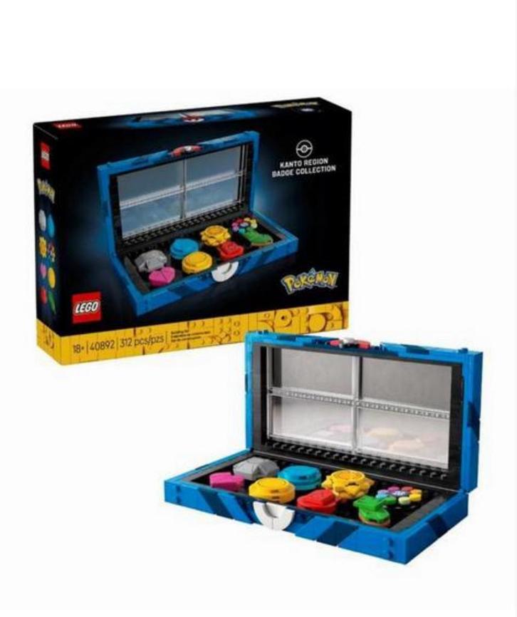Lego Pokémon Kanto Badges collectie, Hobby en Vrije tijd, Verzamelkaartspellen | Pokémon, Ophalen of Verzenden
