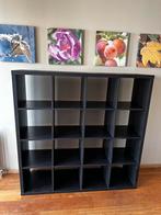 Kallax kast 4x4 vakken, Huis en Inrichting, Kasten | Boekenkasten, Ophalen, Gebruikt, 100 tot 150 cm, 100 tot 150 cm