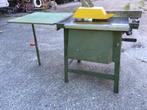 harwi zaagtafel met inklapbare uitvoertafel, Doe-het-zelf en Verbouw, Gereedschap | Zaagmachines, Ophalen, Gebruikt, Cirkelzaag