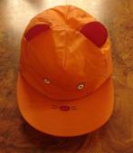 Leuke poezenpet met fleecevoering, mt 54, Jongen of Meisje, Ophalen of Verzenden, Zo goed als nieuw, 122 t/m 128