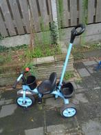 Blauw Kinder Steekdriewielertje, Fietsen en Brommers, Fietsen | Driewielers, Ophalen, Gebruikt, Duwstang