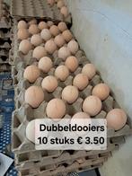 Scharreleieren ook Dubbeldooiers, Ophalen