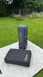 Camping bedje koelstra met qute matrasje, Ophalen, Zo goed als nieuw, Reisbedje