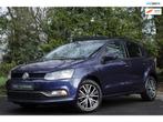 Volkswagen Polo 1.0 Allstar - Pano/Carplay/Facelift!, Auto's, Stof, Gebruikt, Zwart, Blauw